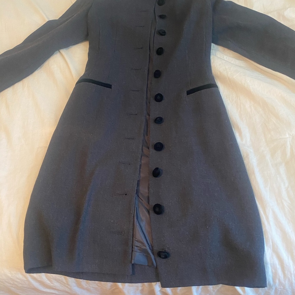 Elegant Gray Trench Coat

please message before buying!!